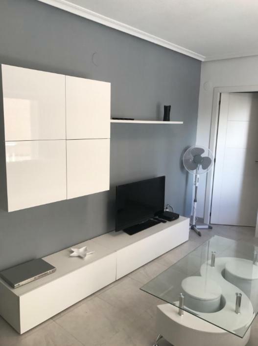 Modern Beach Apartment Torrevieja Exteriör bild